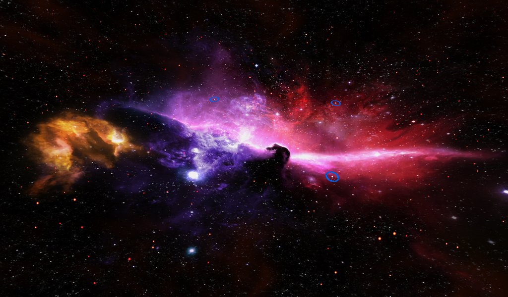 Galaxy Horse Head Nebula by Sirusdark