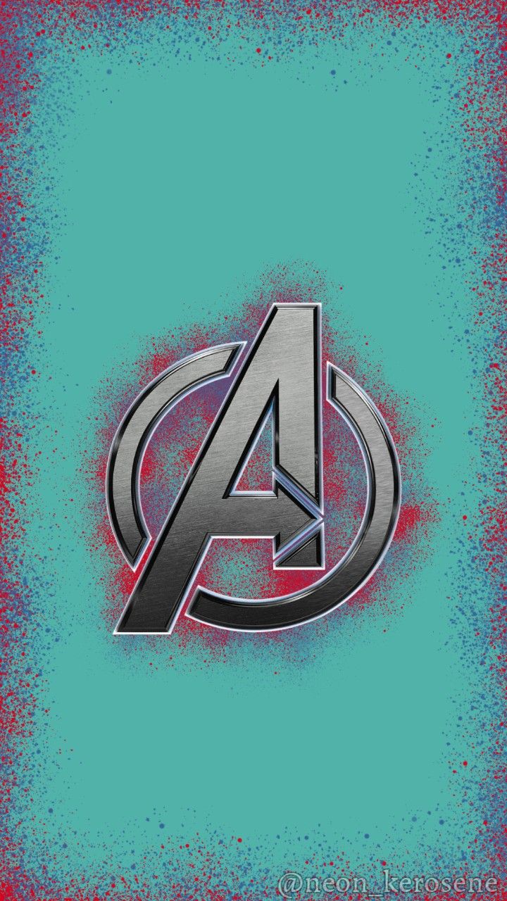 Avengers Logo Phone BackgroundPhone Wallpaper Avengers logo