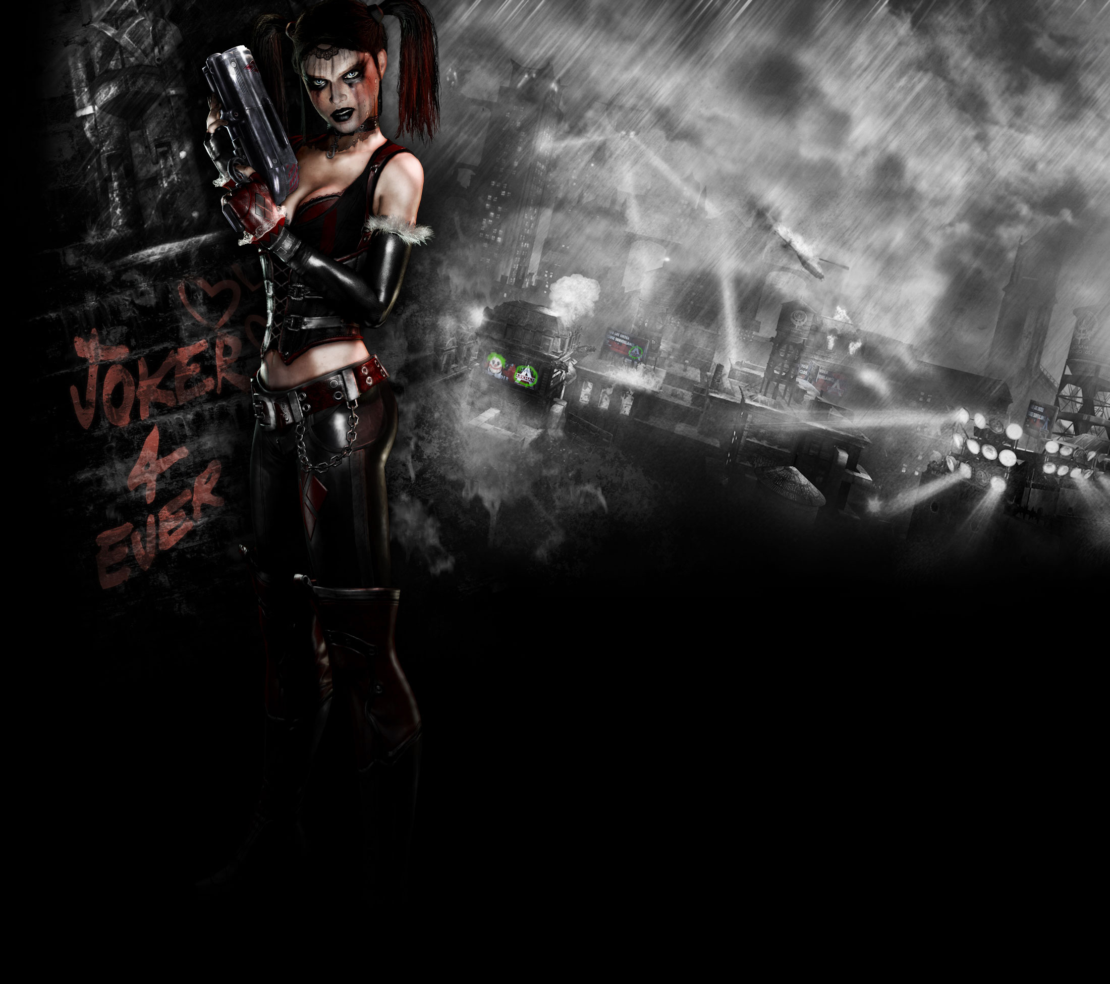 Batman Arkham City Harley Quinns Revenge Wallpaper