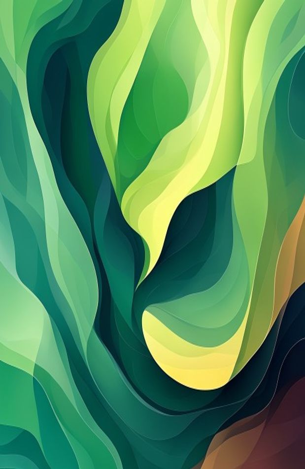 Abstract Green Wallpaper