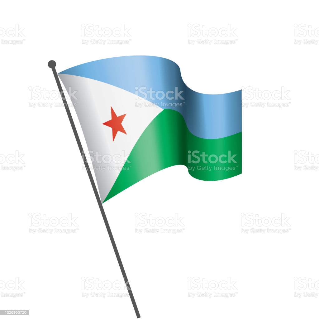 Free download Djibouti Flag Vector Illustration On A White Background