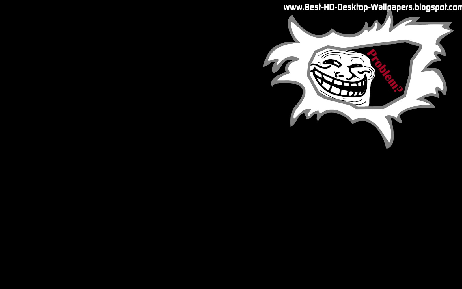 Troll Face Meme Wallpaper