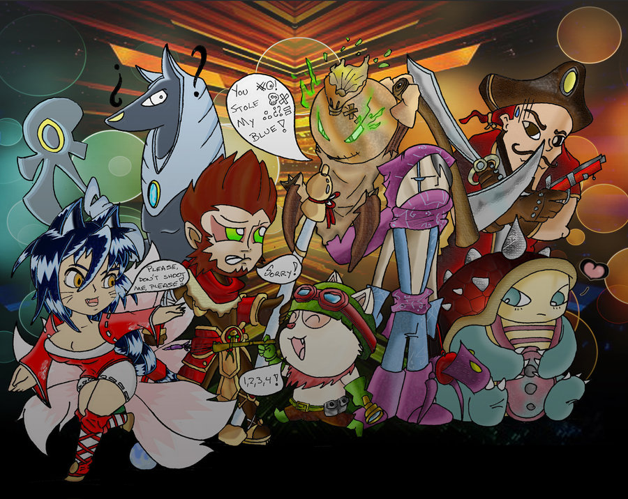 League Of Legends Chibi Champions by EPICARZA16 on