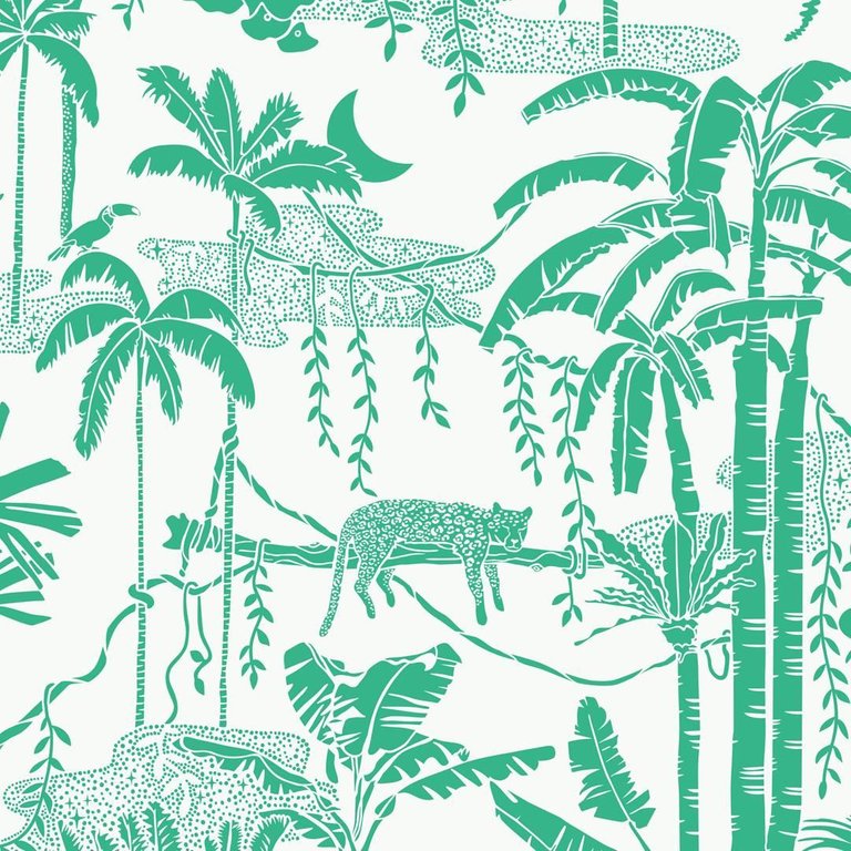 Aimee Wilder Wallpaper Jungle Dream Designer Screen Printed
