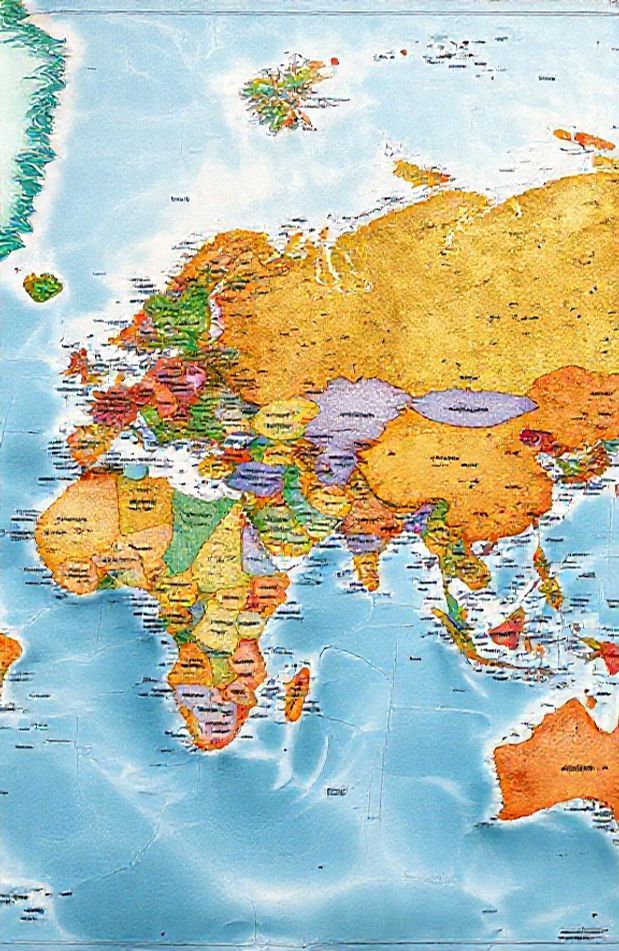 World Map Wallpaper High Resolution