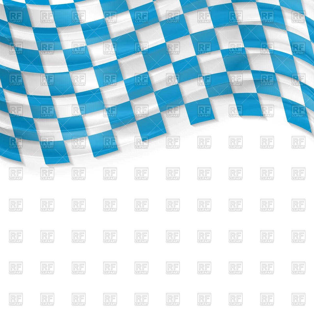Oktoberfest Background With Wavy Bavarian Flag Vector Image Of