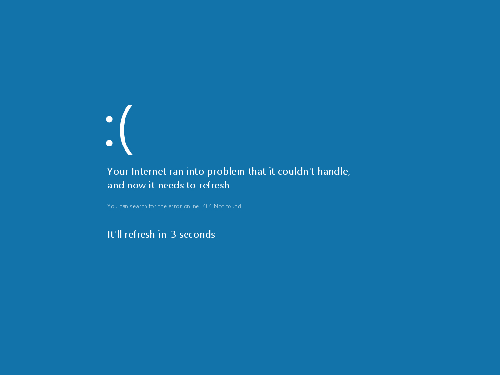Error Windows Bluescreen By Wynn1212