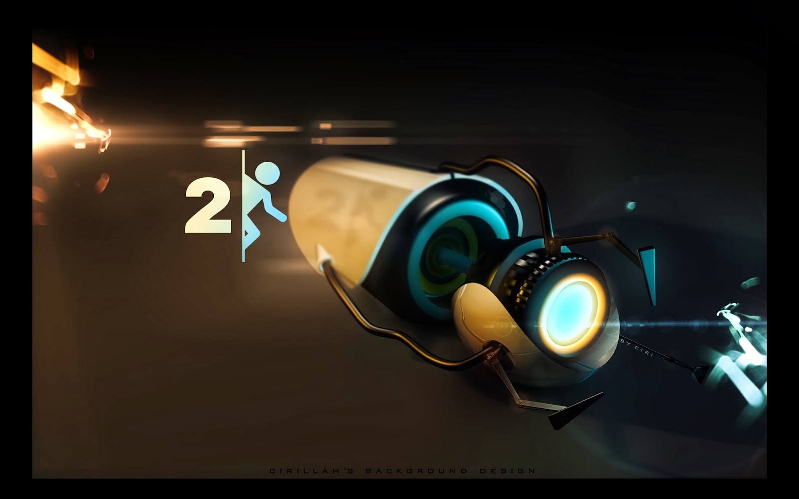 WallSheets Game Portal 2 Desktop Wallpapers and Backgrounds 1600x1000
