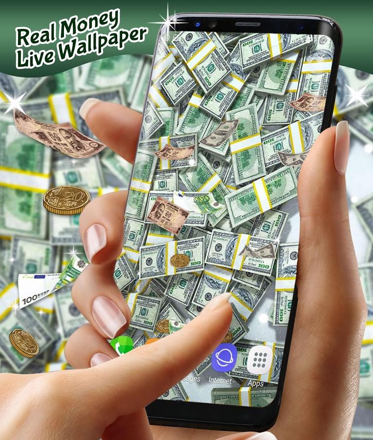 Real Money Live Wallpaper For Android And Software