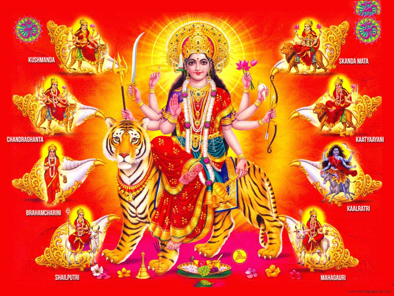 Nav Durga Hindu Goddess