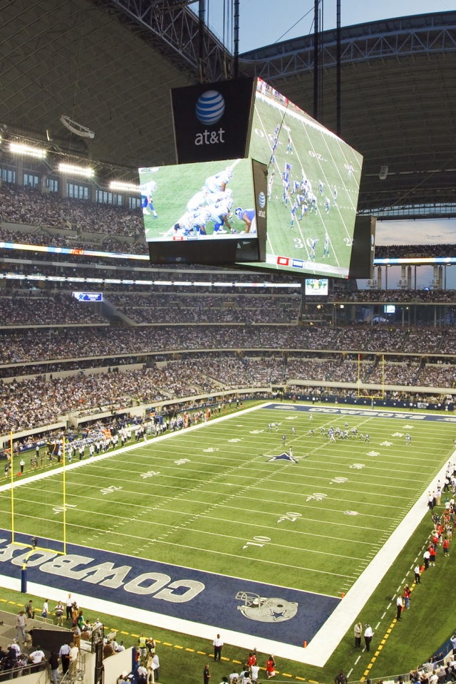 Cowboys Stadium iPhone 4s Wallpaper