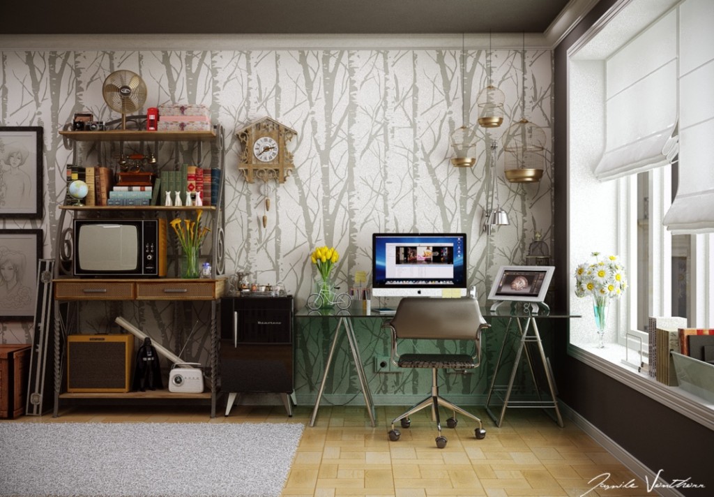 Wallpaper Designs For Home Office