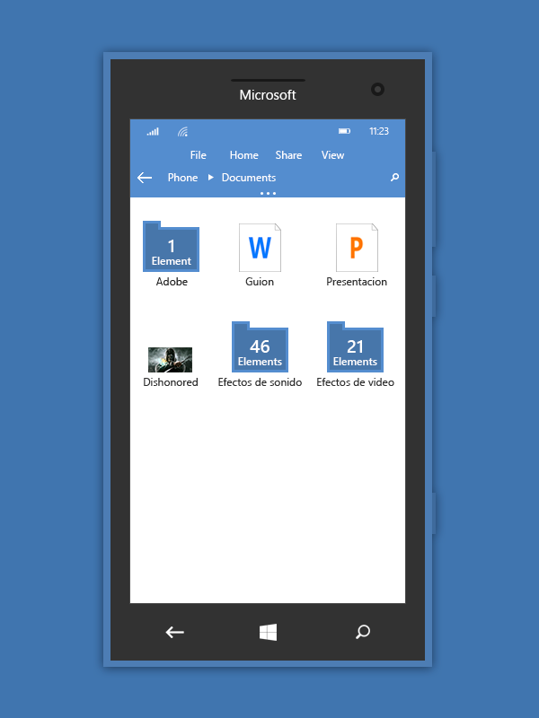 Windows Redstone Mobile File Explorer By Lukeled