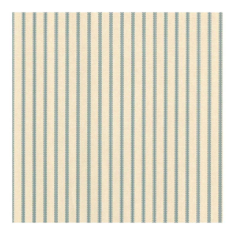 Wallpaper Stripes Blue On Cream Striped