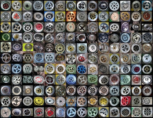 Slappy S Wall Of Wheels Wallpaper Goes Viral Japanese Nostalgic