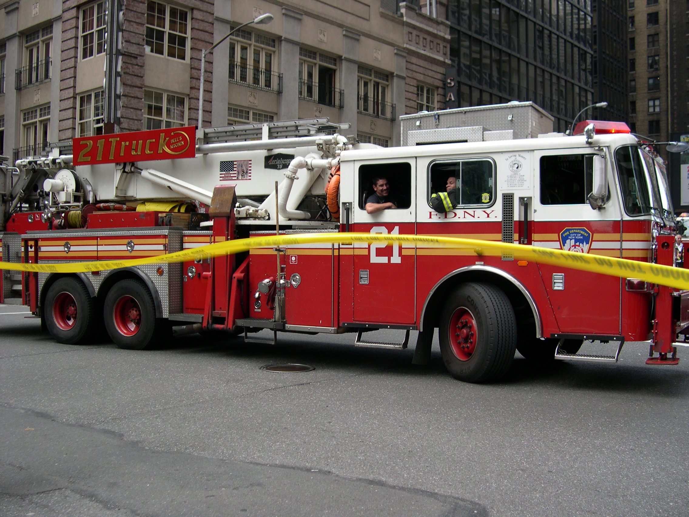 Fire Truck Vehicle Engine Firemen Fireman Wallpaper