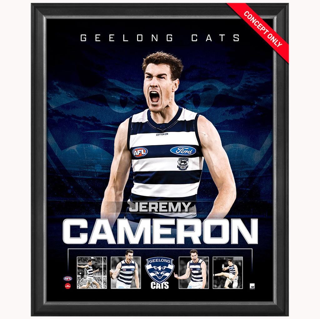 Jeremy Cameron Geelong F C Official Licensed Afl Print Framed New
