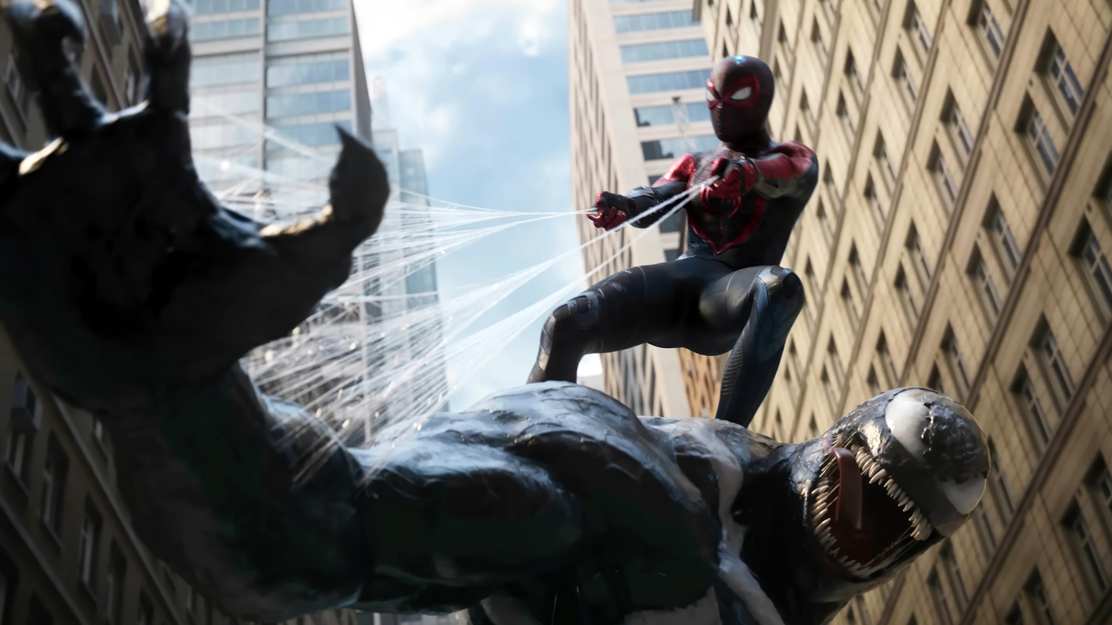 Marvel S Spider Man Dynamic Vs Venom Wallpaper HD