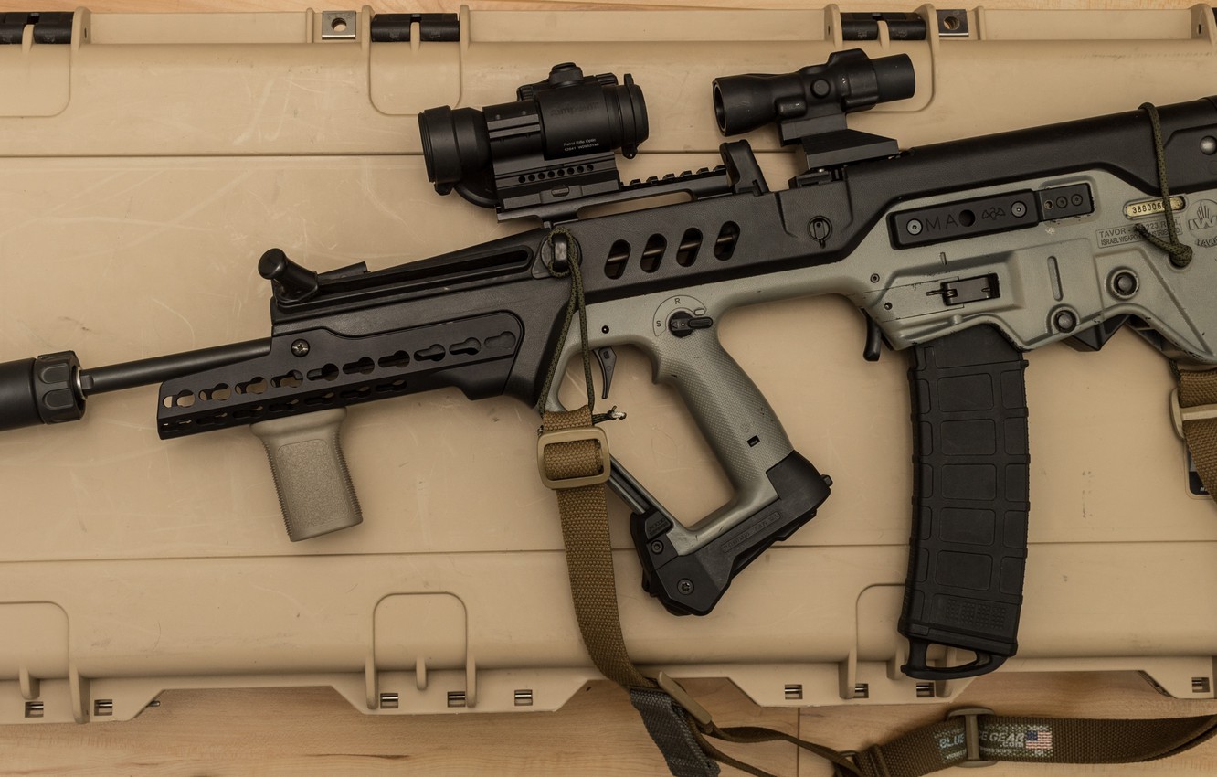 Wallpaper Machine Rifle Assault Tavor Image For Desktop