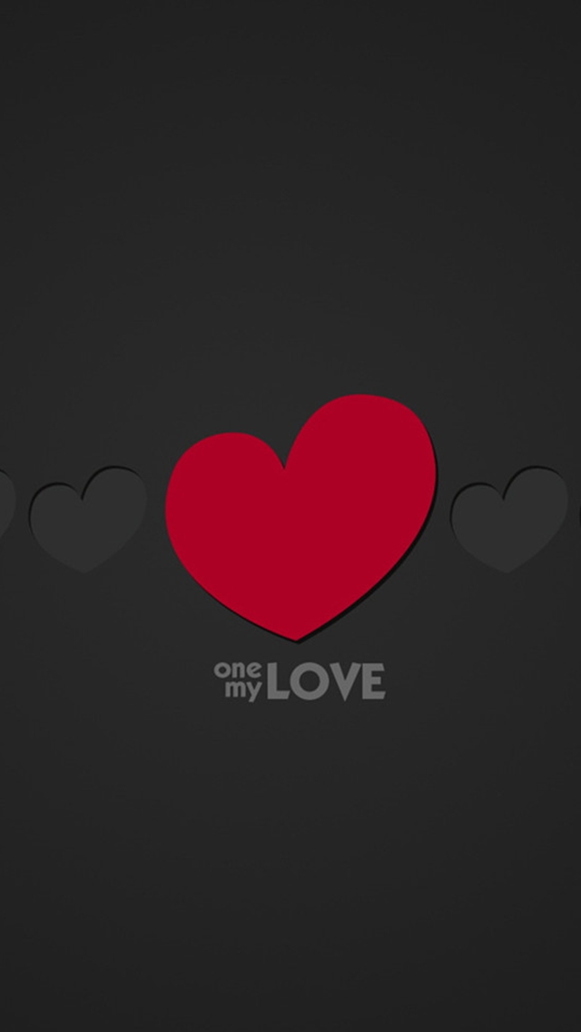 One My Love Wallpaper iPhone