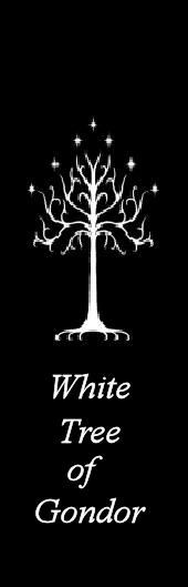 Description A Bookmark Featuring The White Tree Of Gondor Date