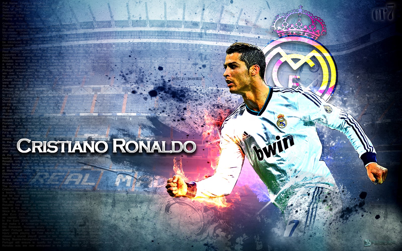 Wallpaper De Cristiano Ronaldo HD Alojamiento Im Genes