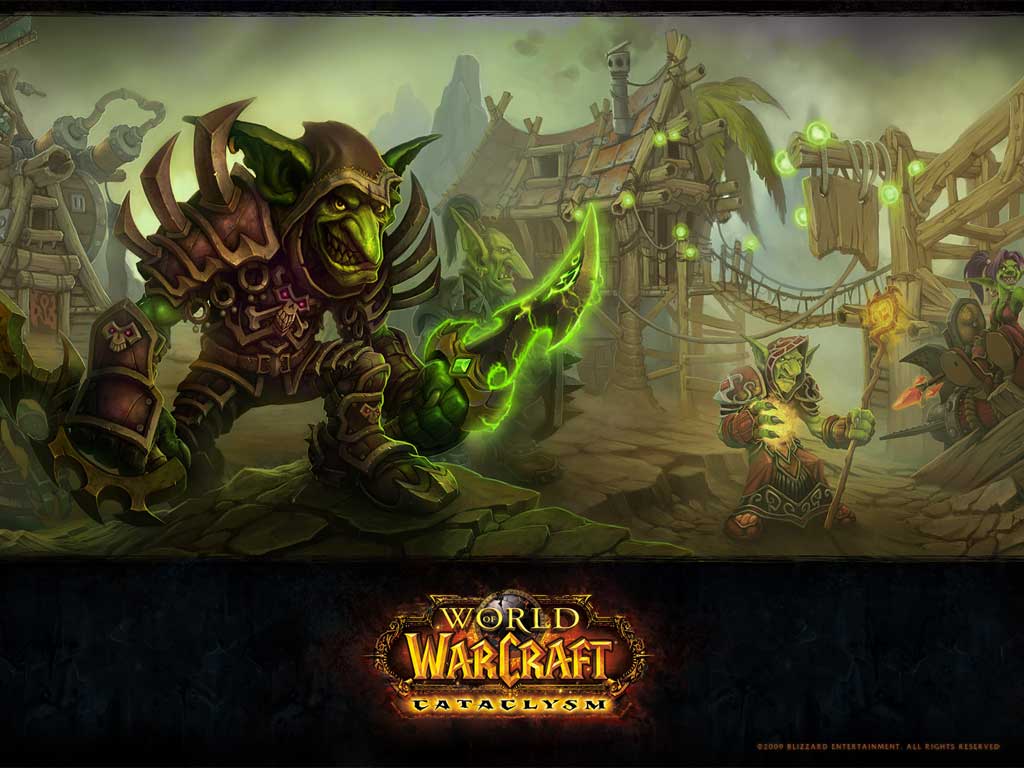 World Of Warcraft Goblin Wow Cataclysm Wallpaper