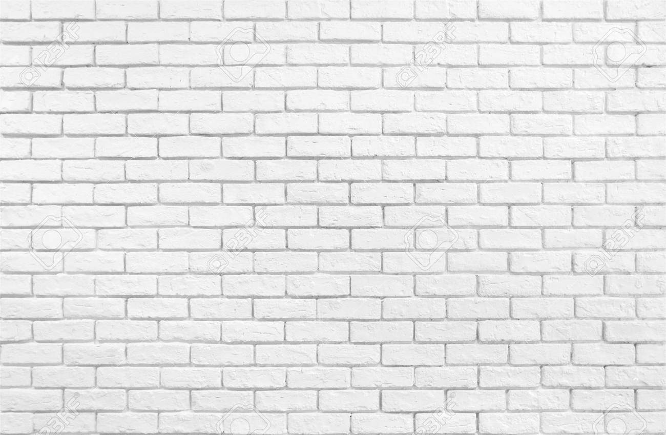 Textured White Brick Wall Wallpaper Stock Photo Picture And