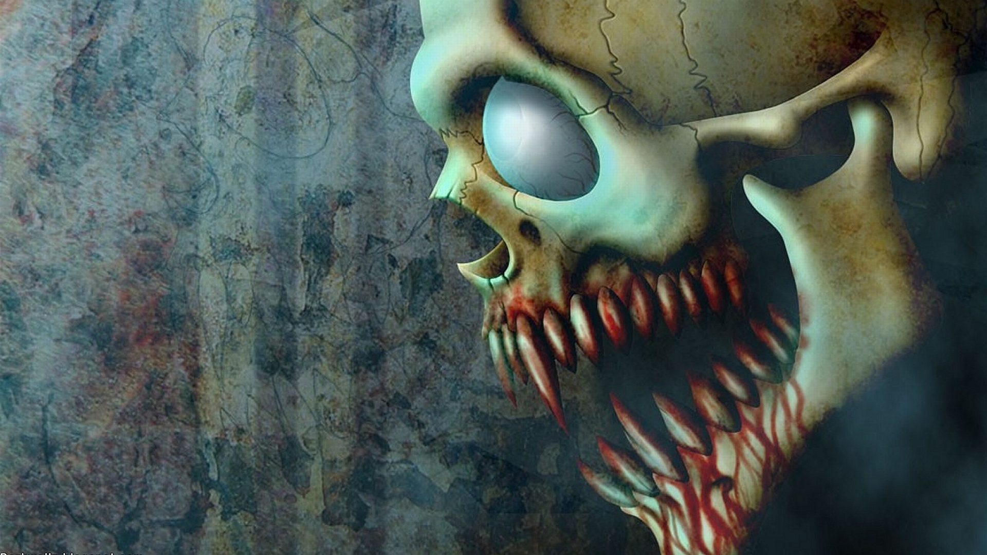 Evil Skull Wallpaper HD Dark