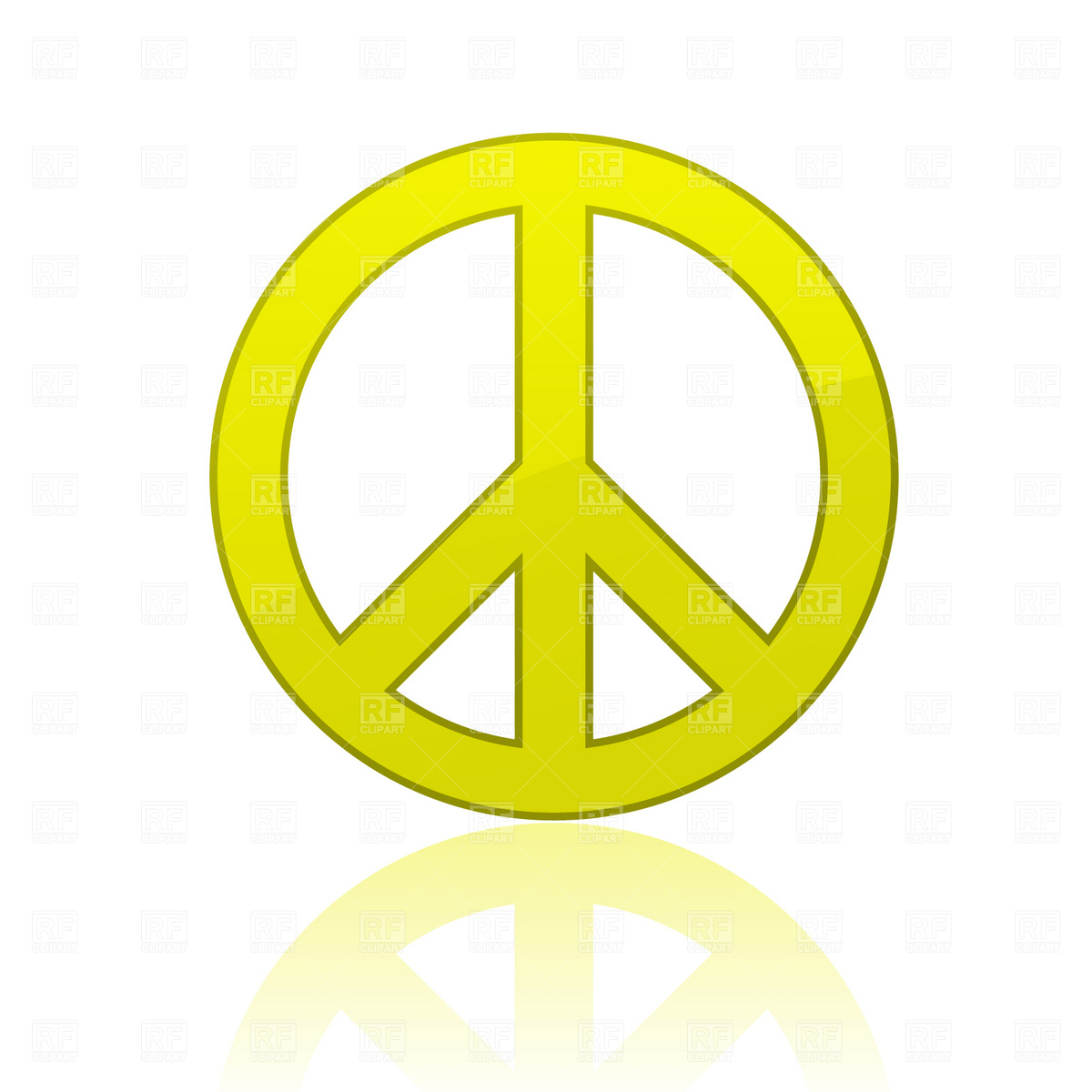 Peace Sign Signs Symbols Maps Royalty Vector