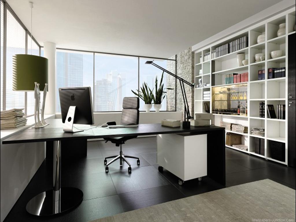 Home Office Interior Design Wallpaper