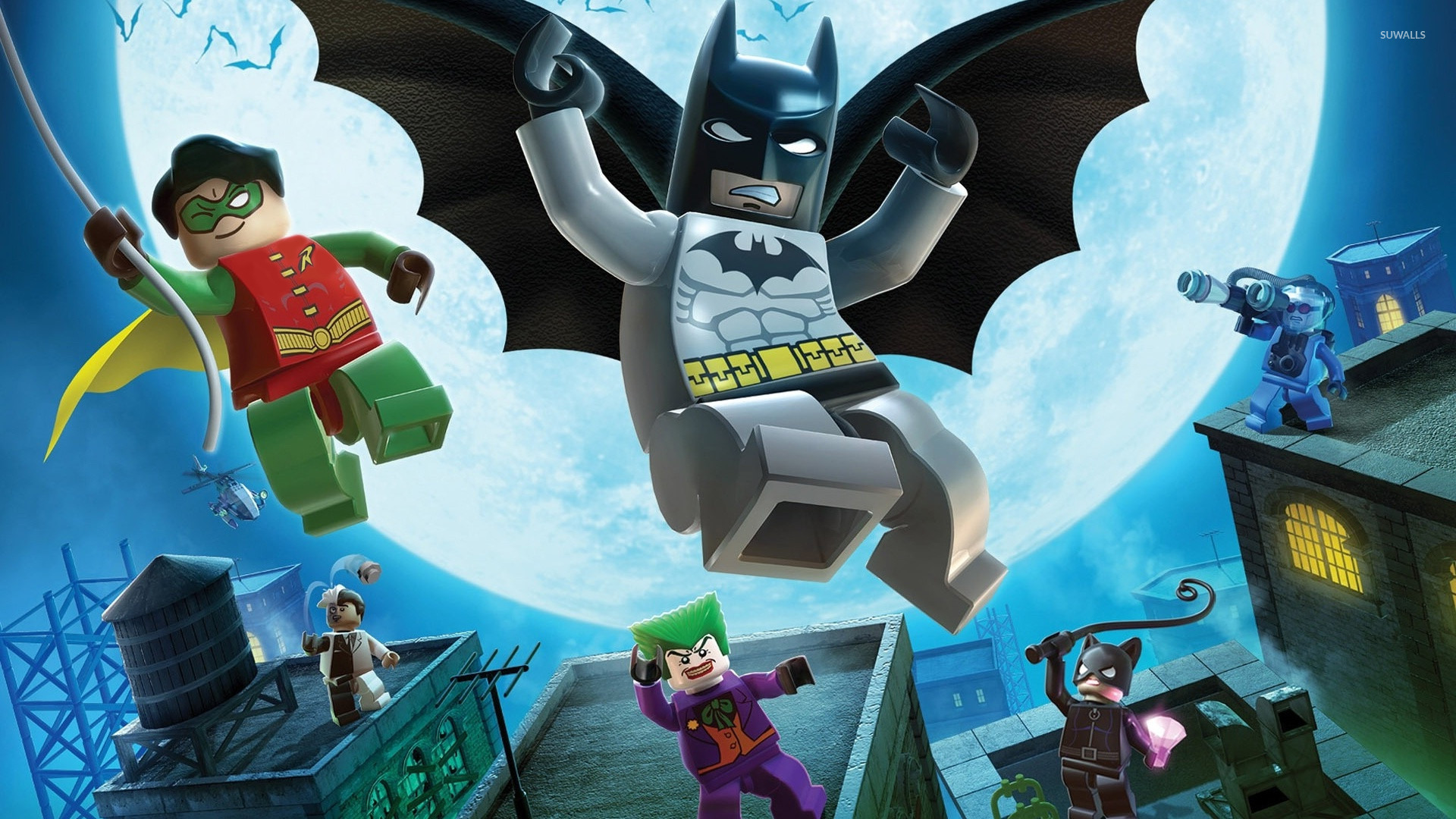 Lego Batman Dc Super Heroes Wallpaper Game