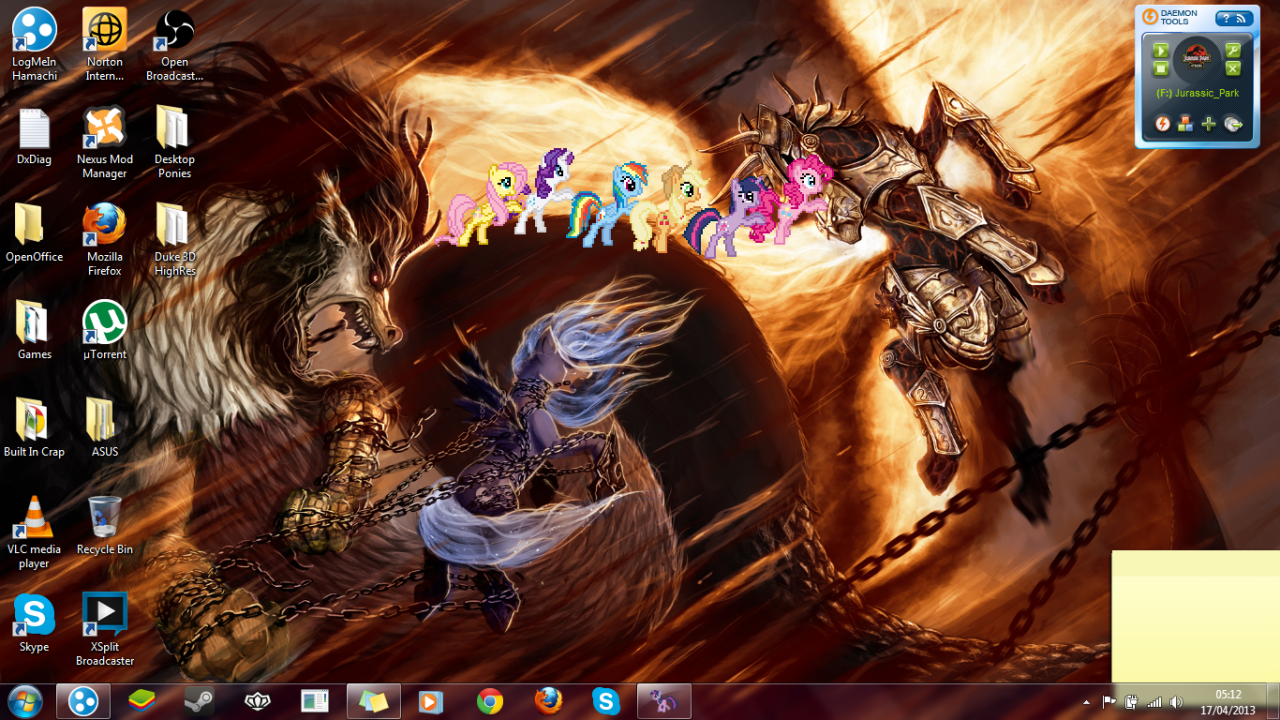 Mlp Wallpaper Animated Desktop Buddies And Though You Can T See It