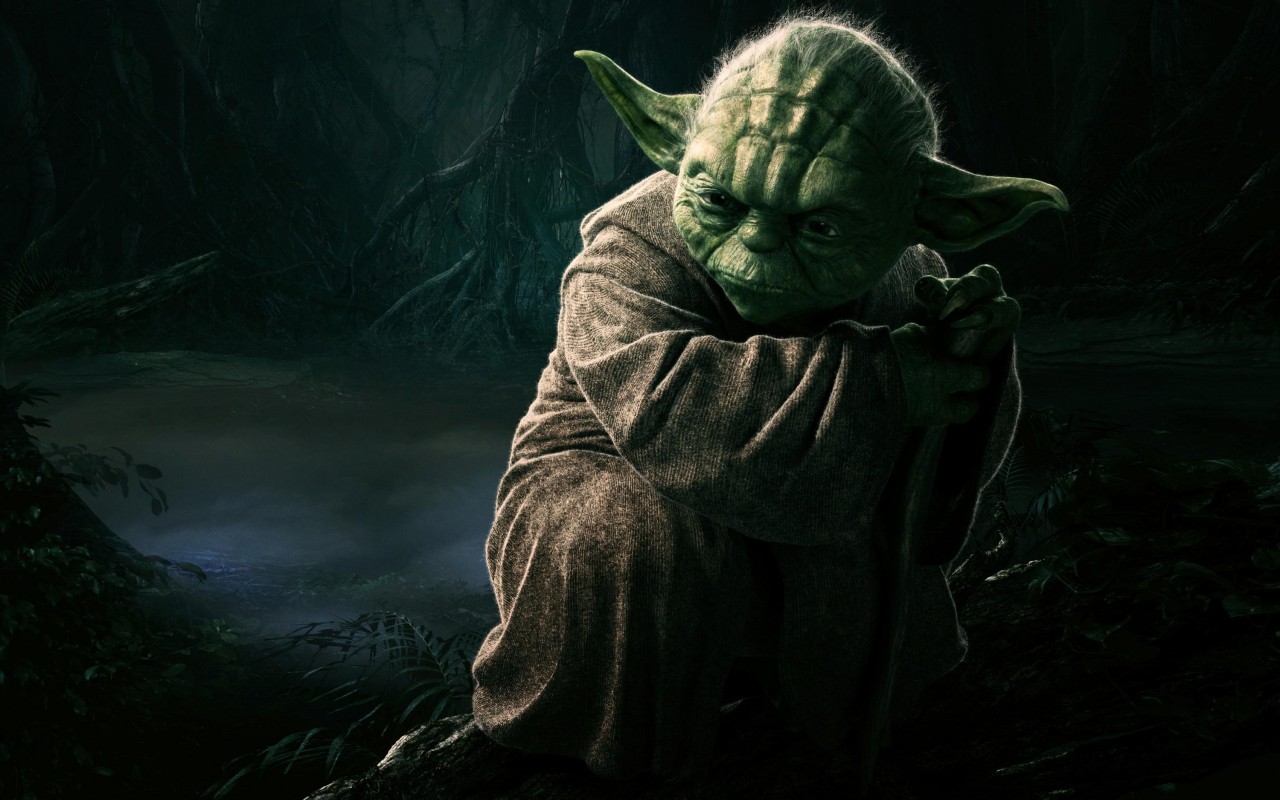 Matre Jedi Yoda HD papier peint de bureau cran large haute