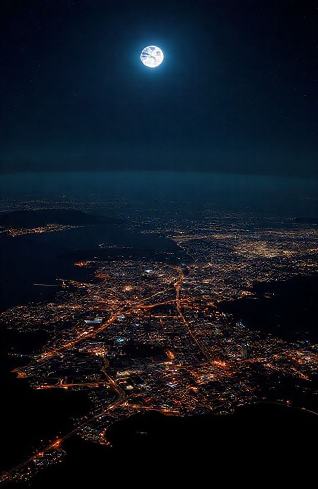 Earth At Night Wallpaper HD