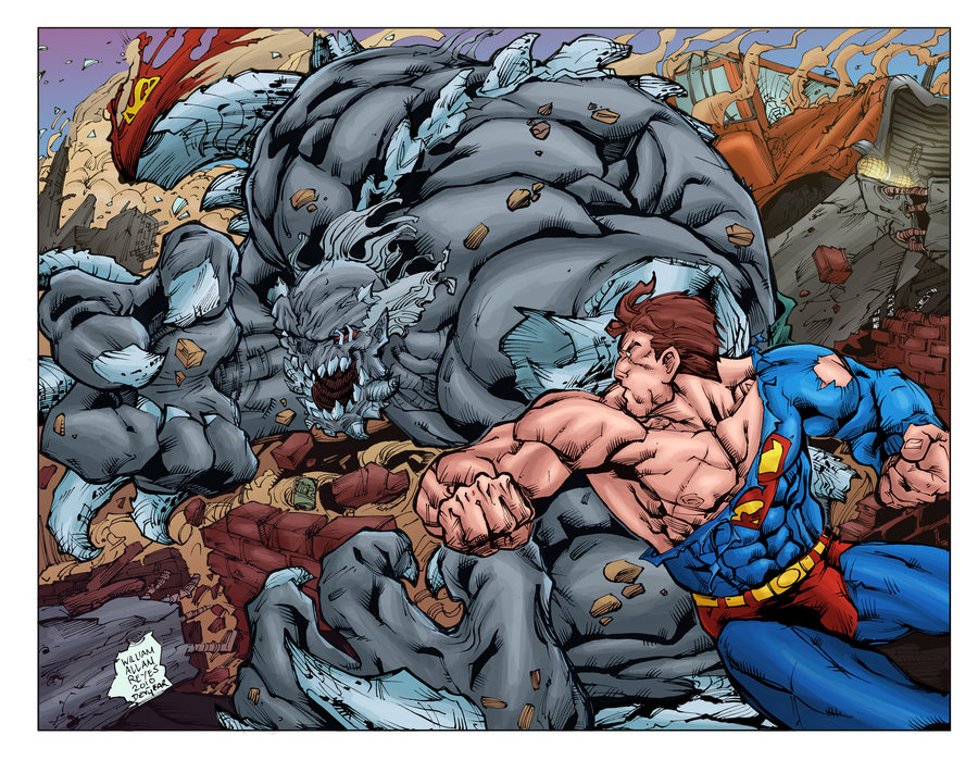 Doomsday Kills Superman Wallpaper Vs By