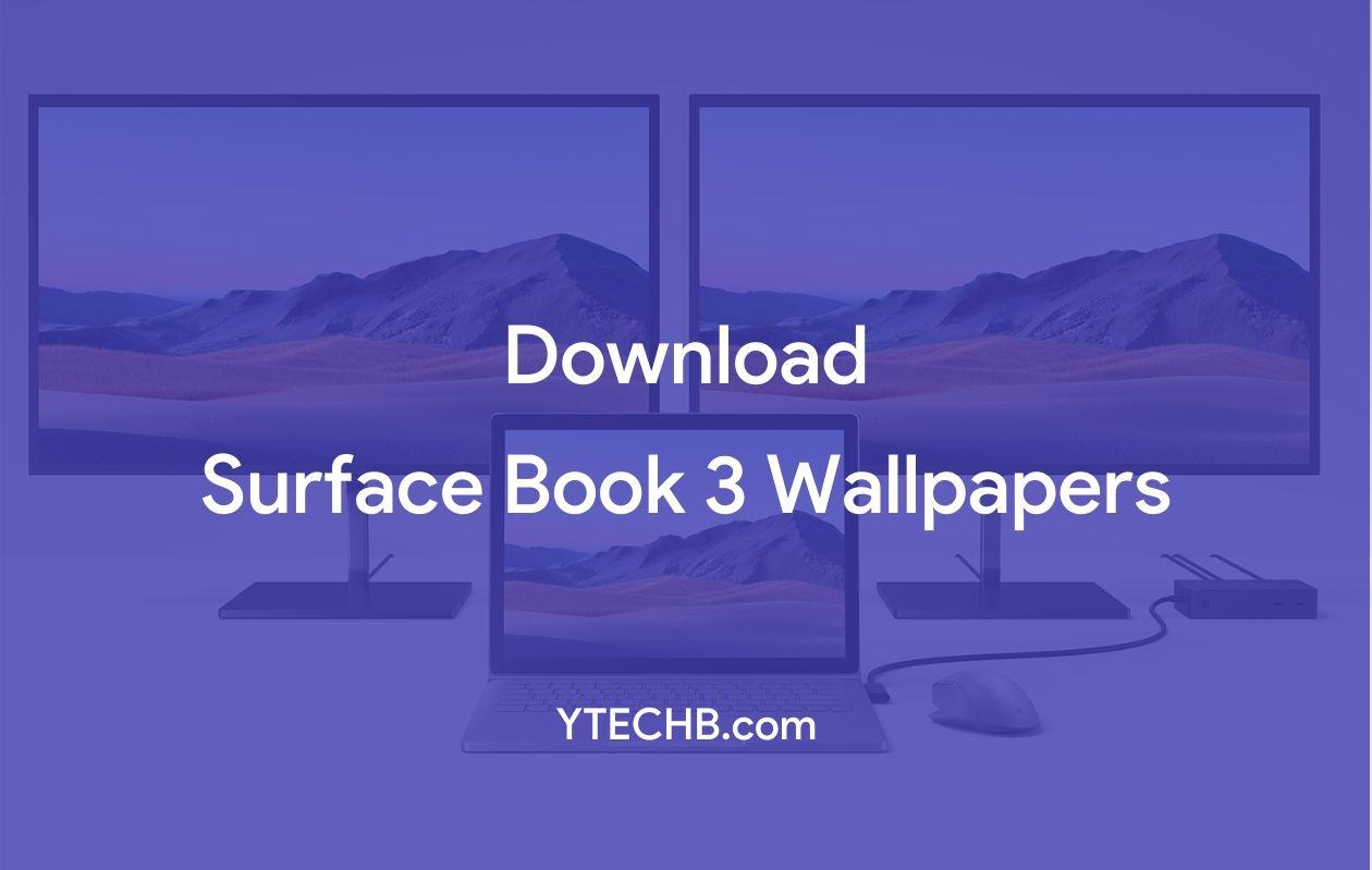 Ytechb On Microsoft Surface Book Wallpaper