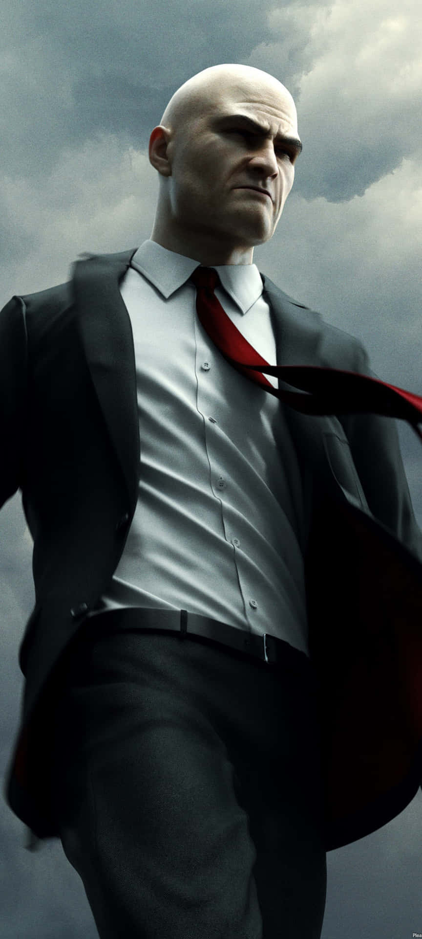 Hitman Agent In A Black Suit Wallpaper