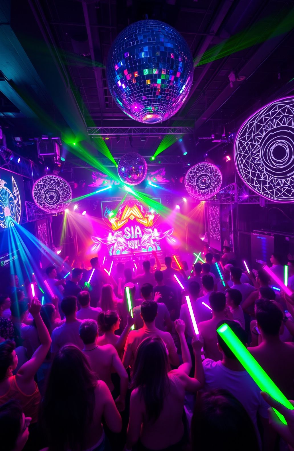 Night Club Wallpaper