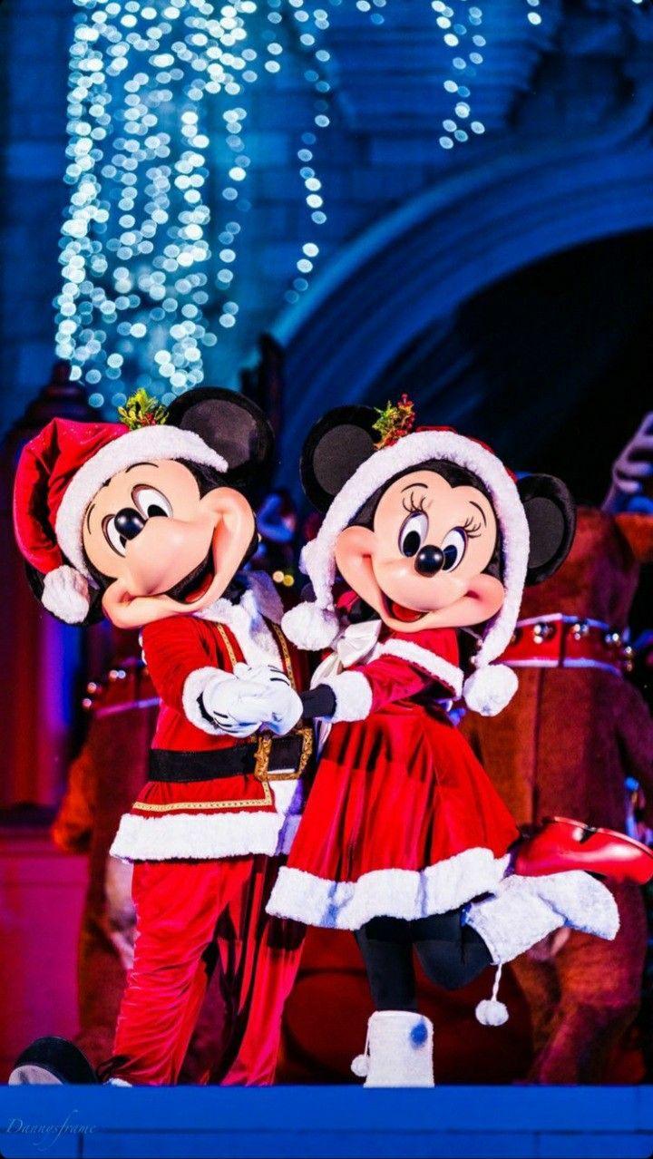 Santa And Mrs Claus Mickey Minnie Wallpaper Disney Posters