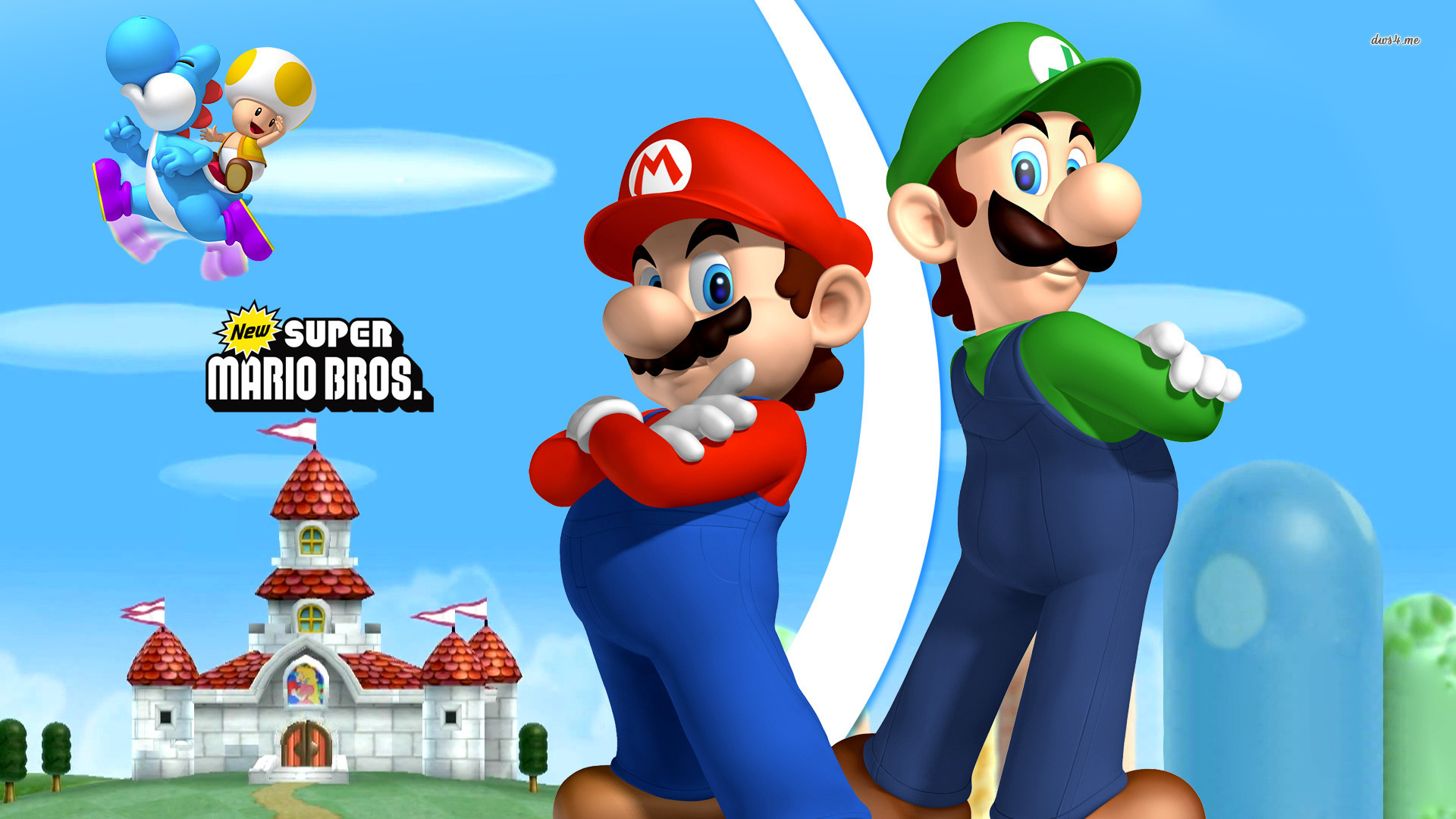 Mario And Luigi Exclusive HD Wallpaper