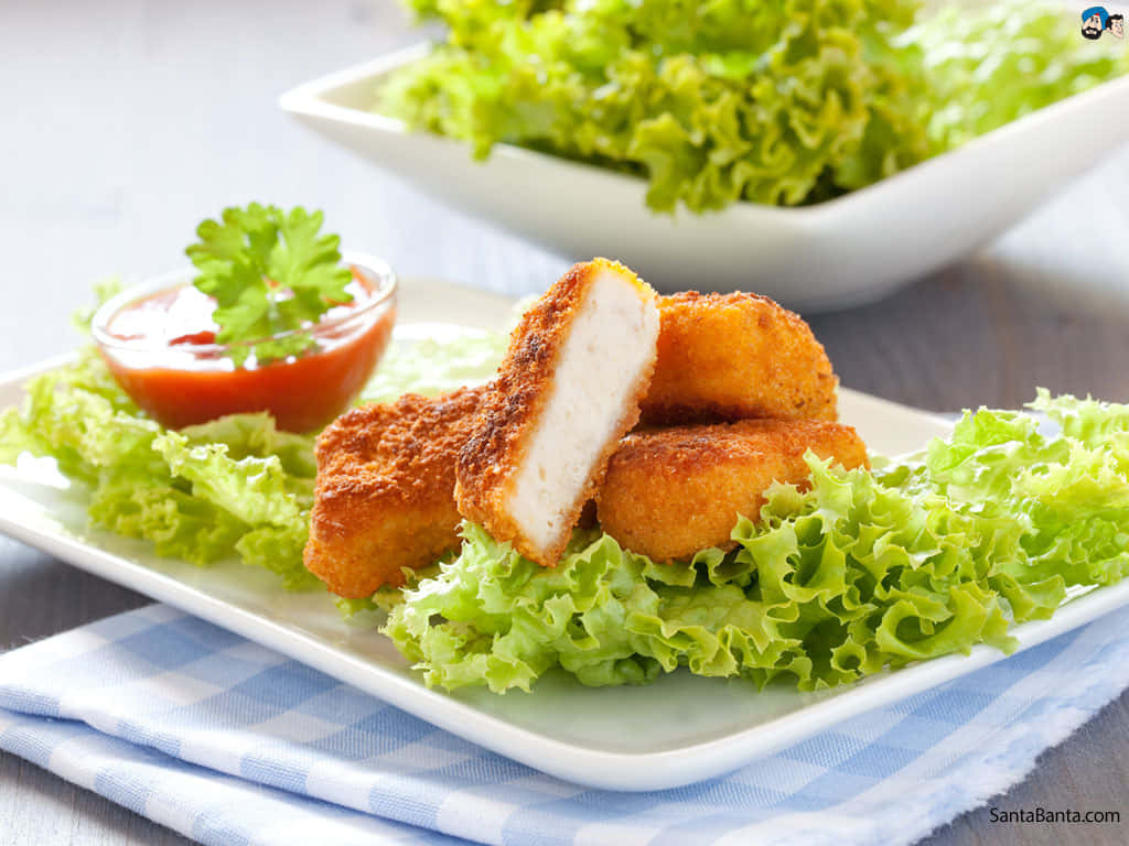 Chicken Nuggets Wallpaper