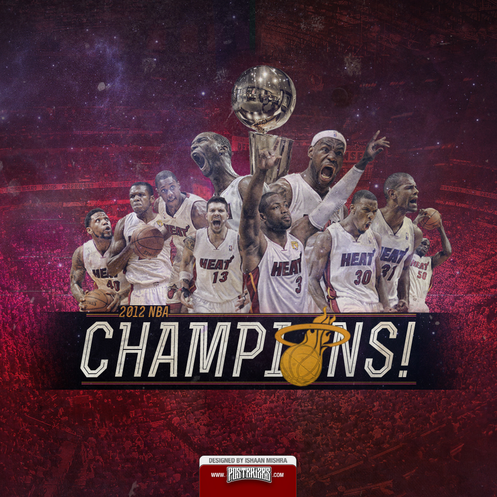 Championship Dreams Miami Heat Wallpaper Posterizes Nba