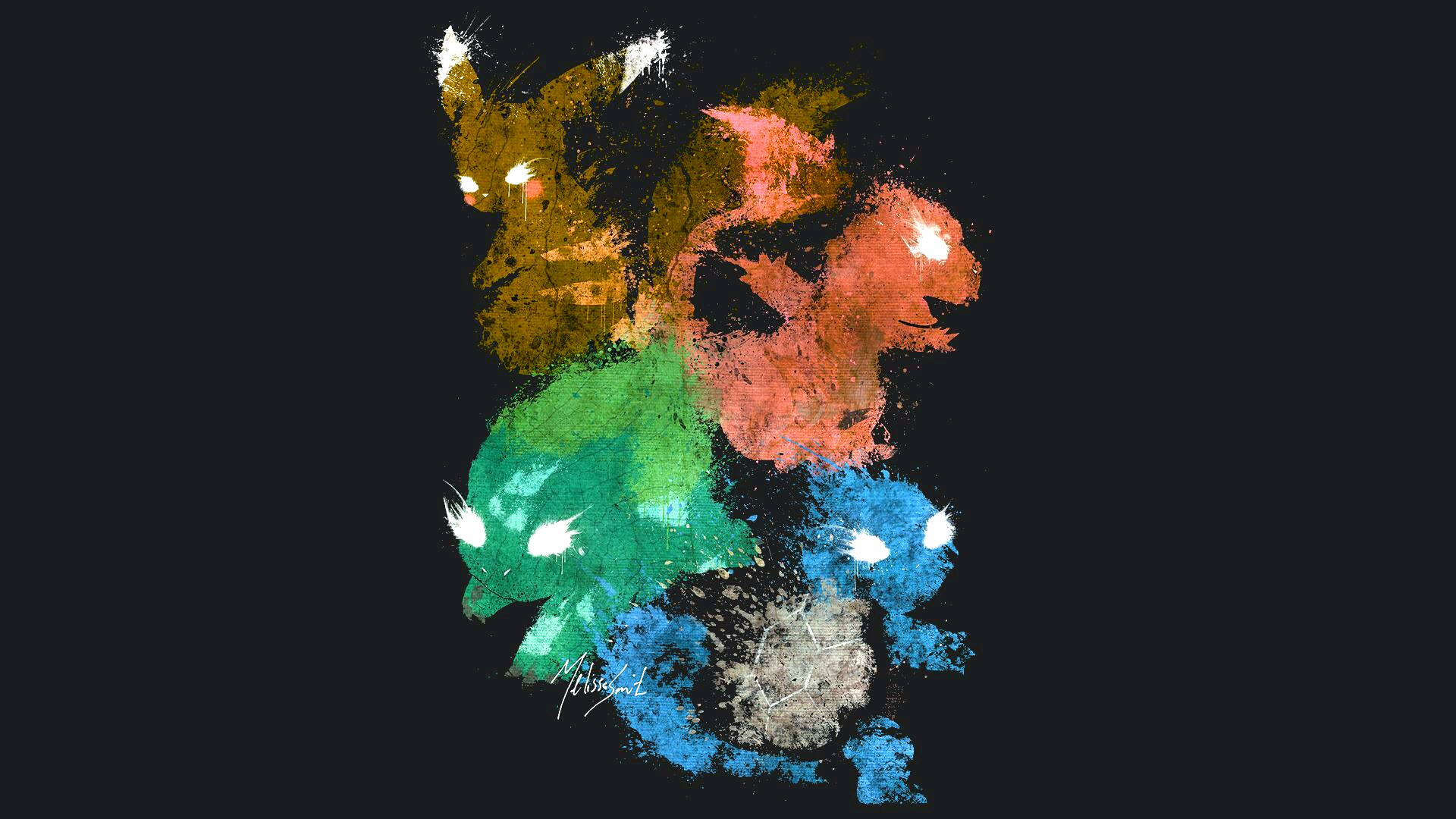 Dark Version Of That Cool Pokemon Wallpaper I