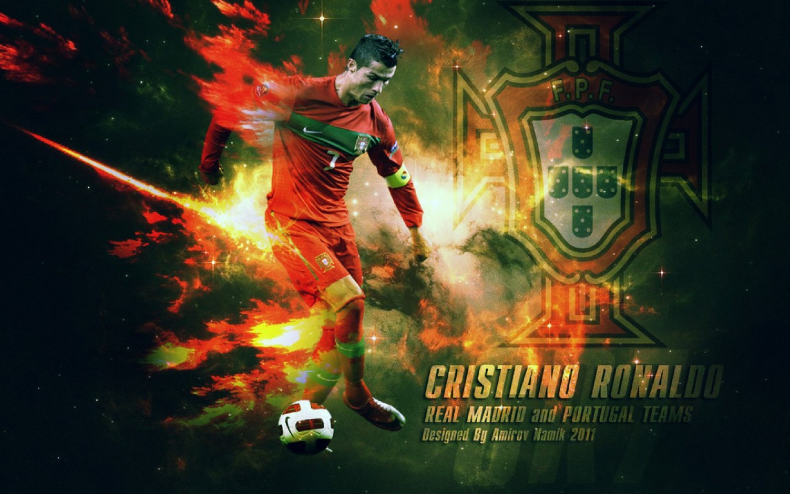 Cristiano Ronaldo Portugal Euro Wallpaper With