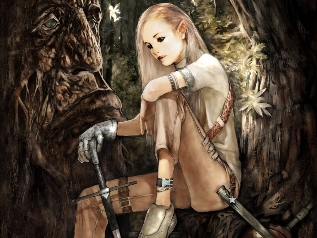 Elf Fantasy Girl Desktop Background Wallpaper