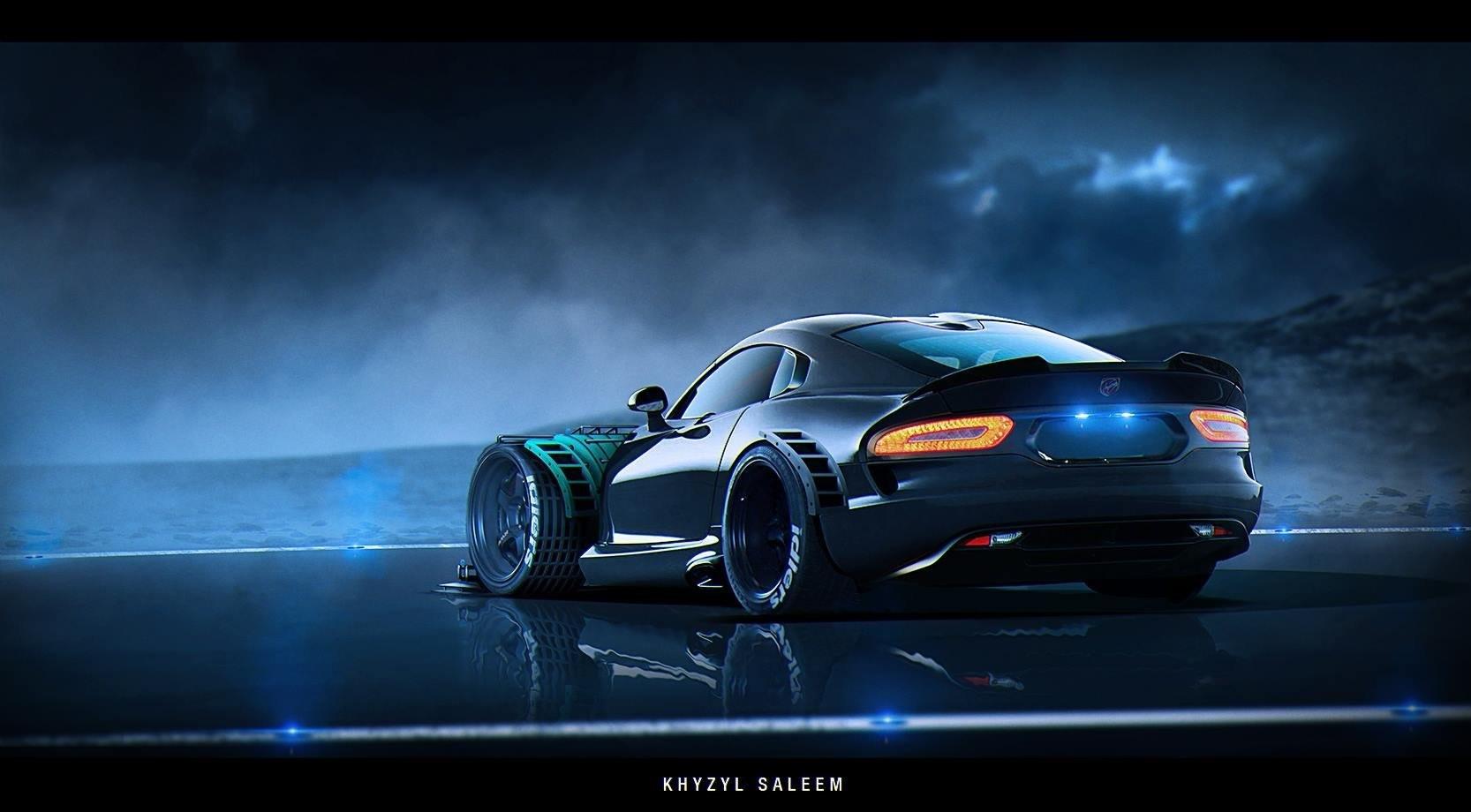 Car Futuristic Vehicle Porsche Dodge Sports