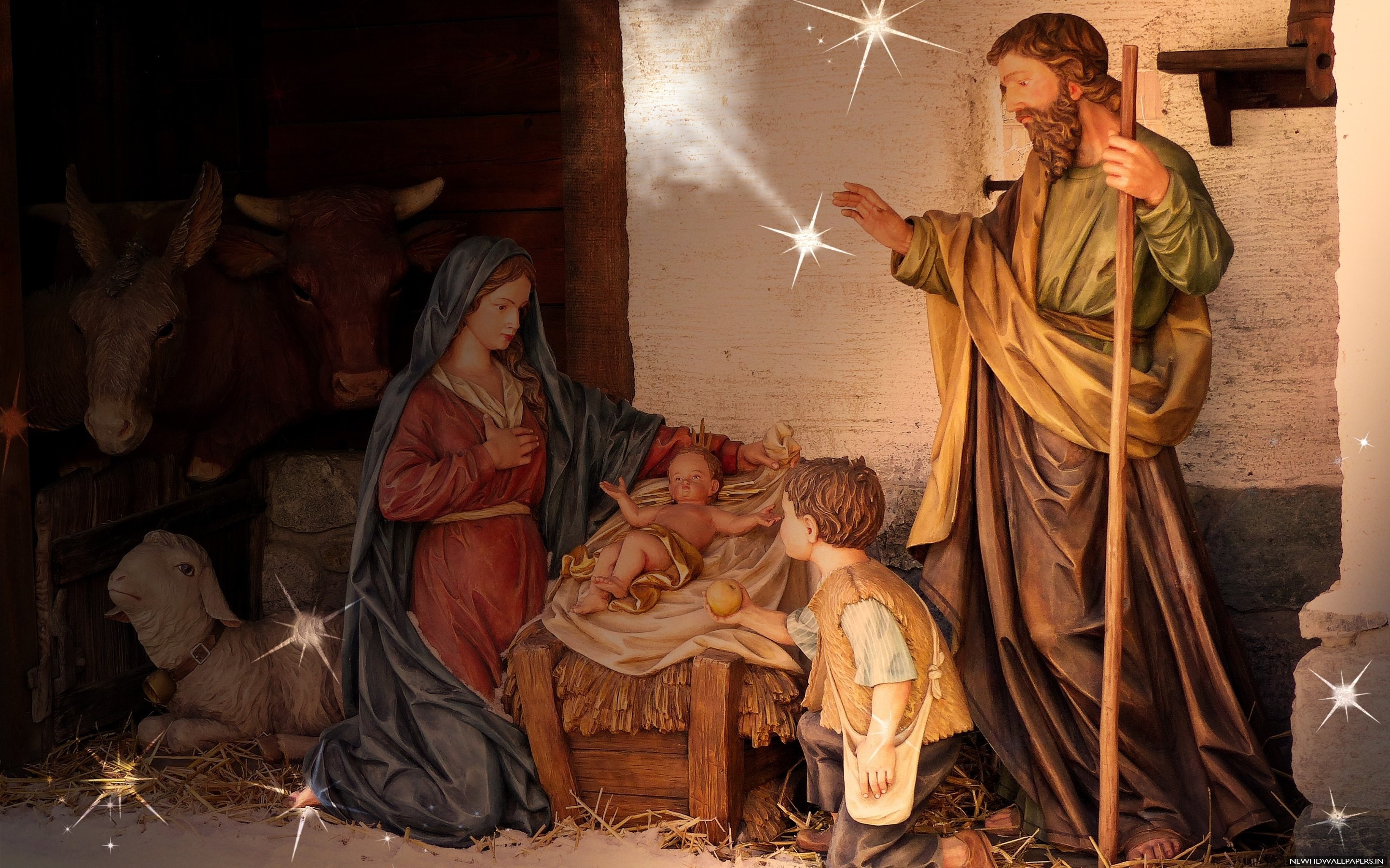 Home Jesus Christ Birth Of Scene At Every Christmas Wallpaper Pictures