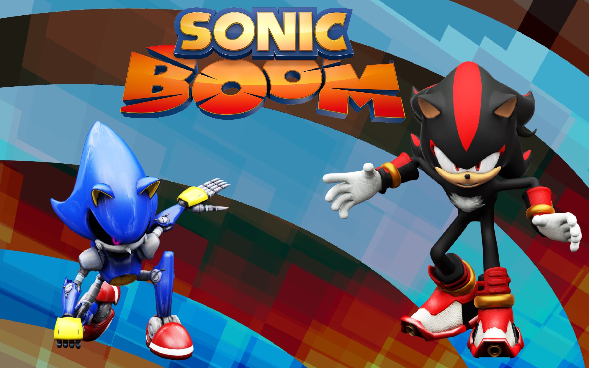 Shadow And Metal Sonic Boom Wallpaper By Knuxy7789 On