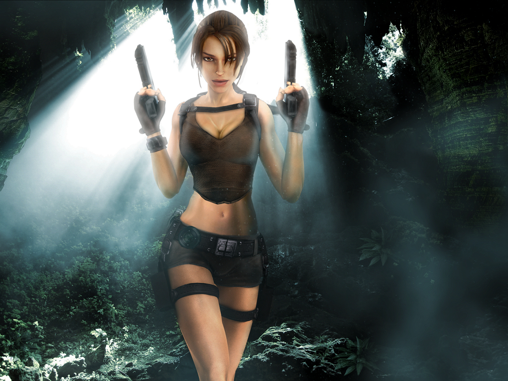 O0serenityangel0o Videogame Vixens 1st Look Tomb Raider S Lara Croft